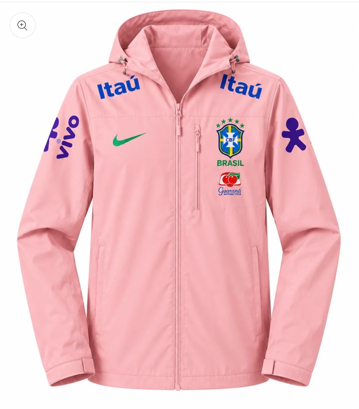 Nike veste Brésil