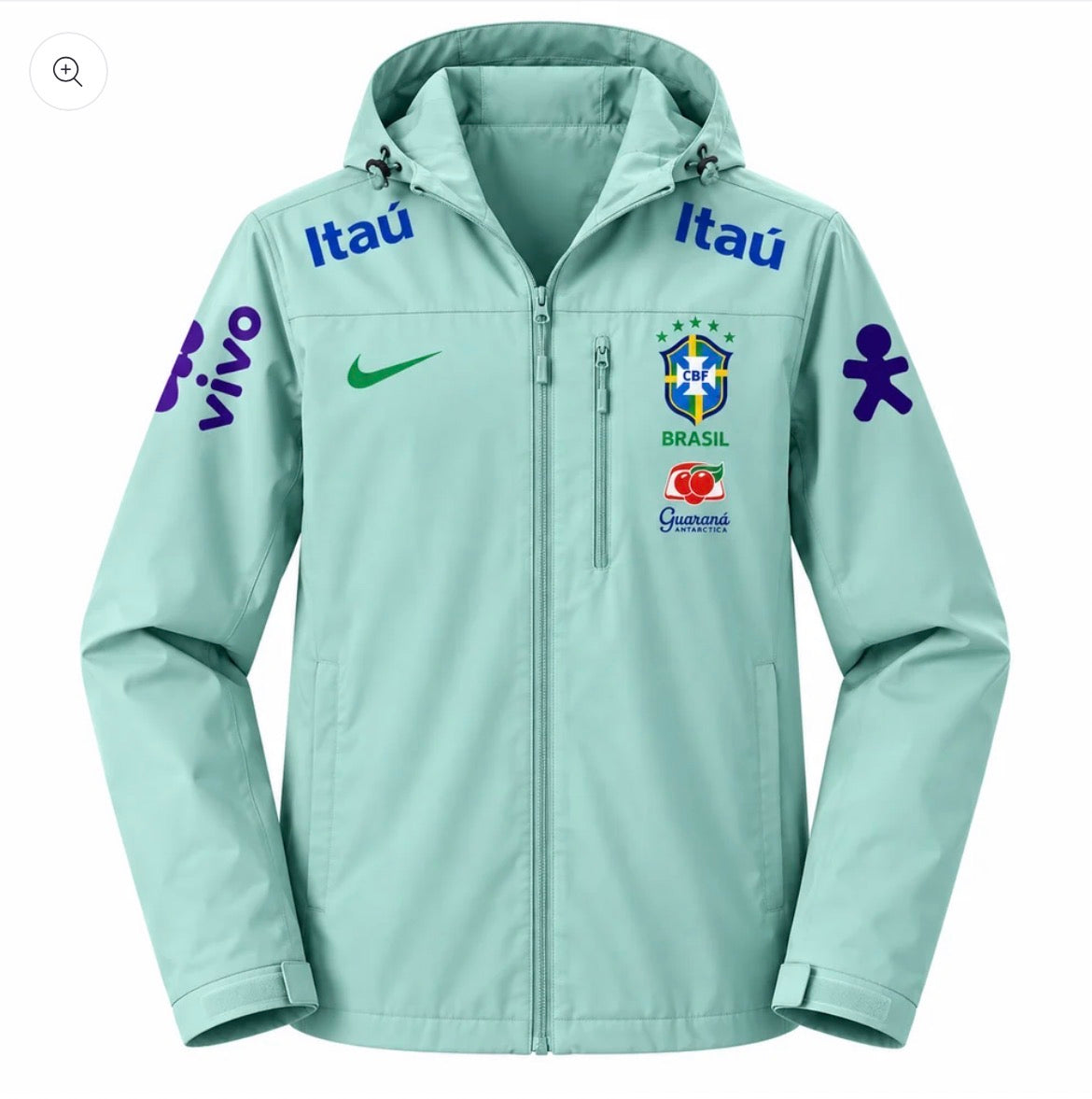 Nike veste Brésil